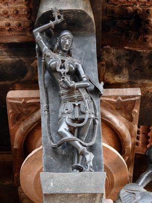 Madanikas of Ramappa temple near Warangal. Exquisite