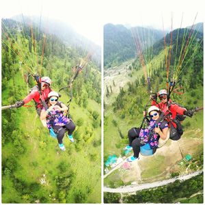 Paragliding at Solang Valley, Manali
