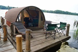 From lake to lake- Rafting in Mecklenburg