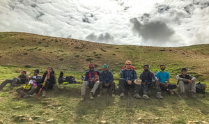 I am high at Mt Kanamo with Indiahikes