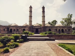Champaner on a two-wheeler