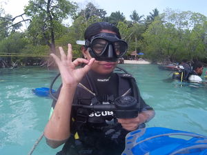 Scuba diving in phuket for non swimmers