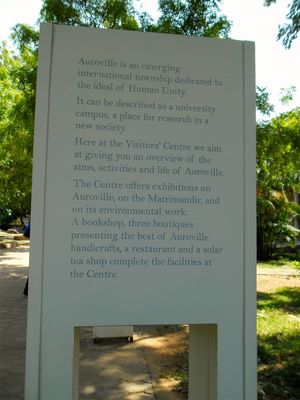 Auroville Aurobindo Ashram, Pondicherry 2014
