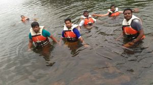 Still water Rafting at Dubare