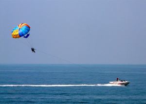 High in the Indian skies