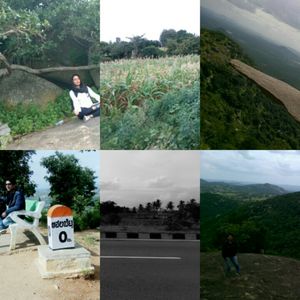 You stand on the edge n you see the depth- Avalabetta 100 km drive from Blore