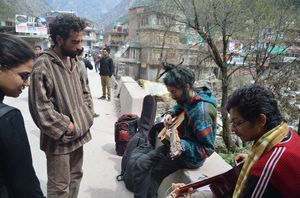 #SwipeRightToTravel Busking on the streets to mural painting in Goa just by the leap of faith