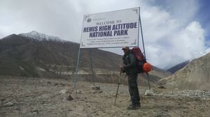 On the snow leopard’s trails