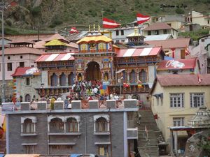 The Holy Shrine of Badrinath