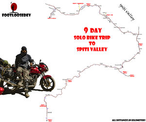 Solo Bike Expedition To Spiti Valley - An Ideal Itinerary