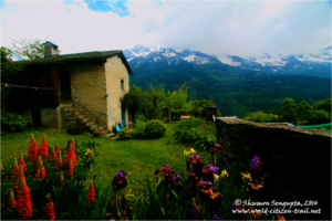 In the Paradise on Earth – Soglio Village, Bregaglia, Switzerland