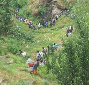 Trekking :Durga mata yatra in Dev bhoomi Himachal - Life time experience