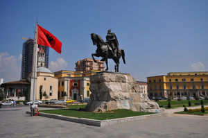 Skanderbeg Statue 1/1 by Tripoto