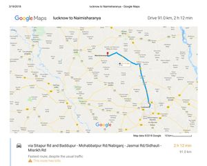 One day trip from Lucknow "Naimisaranya"