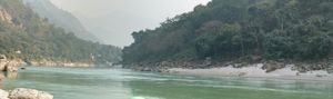 Rafting in the Ganges