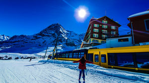 MY WINTER WONDERLAND -SWITZERLAND: INTERLAKEN,GRINDELWALD,KLEINE SCHEIDEGG AND JUNGFRAU REGION