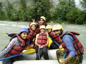 Rafting In The Valley Of Gods