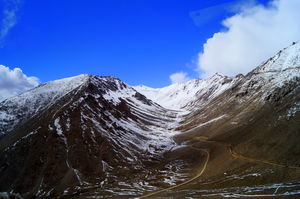 Leh - When you go to the mountains, you see them and you admire them.