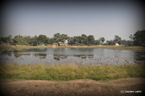 On the outskirts of Santiniketan