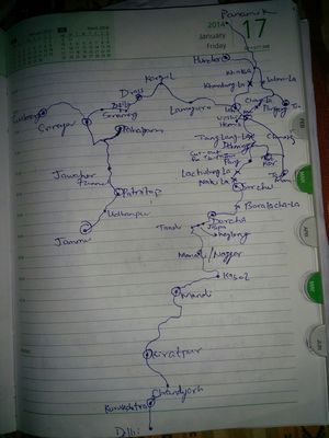 Leh bike trip- Part II Planning