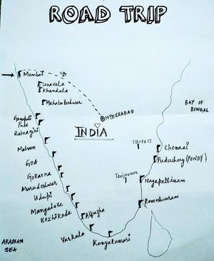 Its All about Beaches,Solo Ride through 5 States of India, 3000km (Added Vlog Link)
