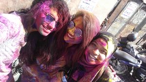 Festival of colour in Udaipur