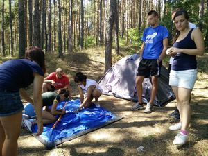 Camping at Iskar Lake