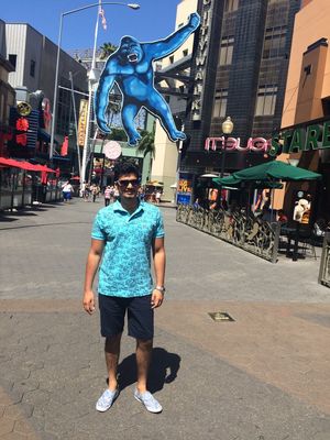 Behind the Scene at The Universal Studios , L.A