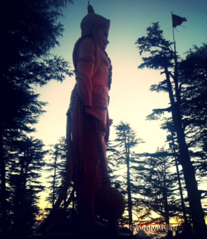Jakhoo Temple - World's tallest statue at the highest elevation in Shimla