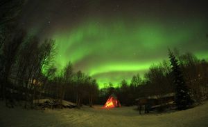 Dance of the Northern Lights (Aurora Bourealis)