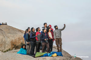 Night trekking and cave exploration at Anthargange