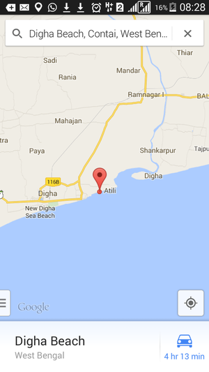A weekend Road Trip to Digha Beach Resort-Kolkata