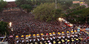 Mother of all Poorams-Thrissur Pooram #TripotoTakeMeToHimalayas