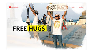 FREE HUGS IN INDIA - SPREADING SMILES