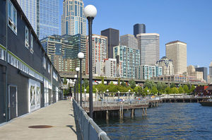 Seattle WaterFront Arcade 1/2 by Tripoto