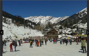 Snowy and scintillating Solang