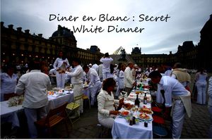 Diner en Blanc : Secret Dinner in White