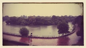 Rainy day travel to Hauz Khas