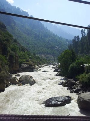 Driving in the Himalayas
