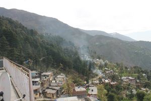 Snow Clad Mountains of Mcleodganj