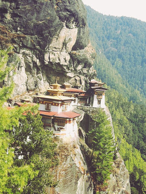 A miracle happened at Taktsang.