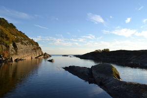 And I just walked down here--- Langesund, Norway