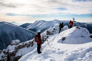 Strenuous winter hike in Mala Fatra National park