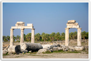 Hierapolis And The Cotton Castle At Pamukkale
