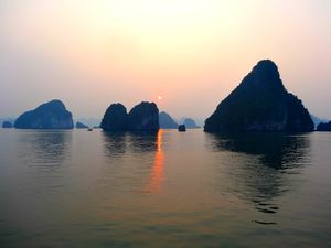 Where dragons once belonged: Halong Bay