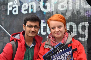 Making memories the crazy way: I get myself a pic clicked with a local girl. Anyone else?
