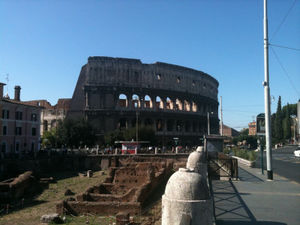 Eating, Praying, Loving in Rome.