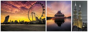 Asian Discoveries : Kuala Lumpur Singapore