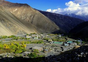 Spiti on a motorcycle