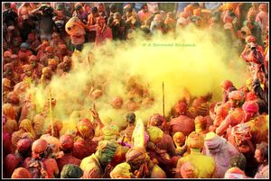 Holi at Nandgaon and Barsana